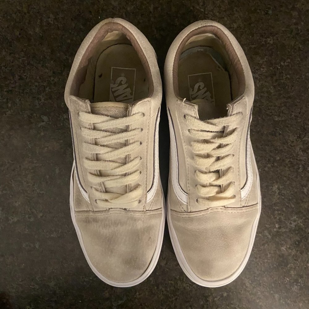 Vans Pig Suede Old Skool Sneakers - Size 7 - Picture 6 of 10